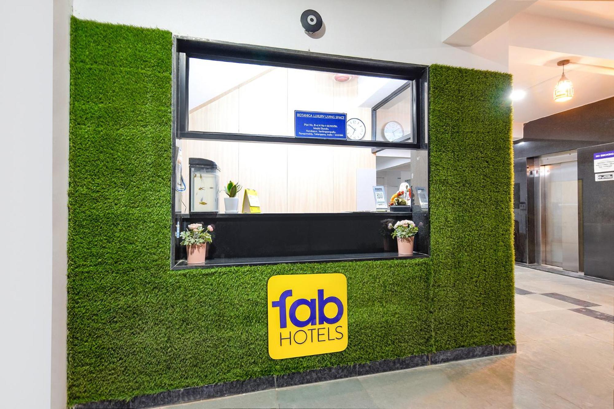 Fabhotel The Botanica - Nr Hyderabad Central University, Kondapur Exterior photo